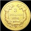 Image 2 : 1856-S $3 Gold Piece NICELY CIRCULATED