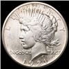 Image 1 : 1921 Silver Peace Dollar CLOSELY UNCIRCULATED
