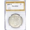 Image 1 : 1880-O Morgan Silver Dollar PGA MS62