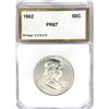 1962 Franklin Half Dollar PCI PR67