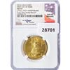 2016 $25 1/2oz AGE Mercanti Signed NGC MS70 30th