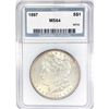 1897 Morgan Silver Dollar NAS MS64