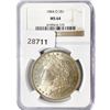 Image 1 : 1884-O Morgan Silver Dollar NGC MS64
