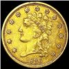 1836 $2.50 Gold Quarter Eagle NEARLY UNCIRCULATED