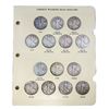 1916-1947 Walking Half Dollar Book (65 Coins)