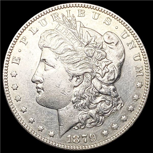 1879-S 7TF Rev 78 Morgan Silver Dollar CLOSELY UNC