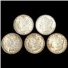 (5) Morgan Silver Dollars (1881-O, 1885, 1886, 18