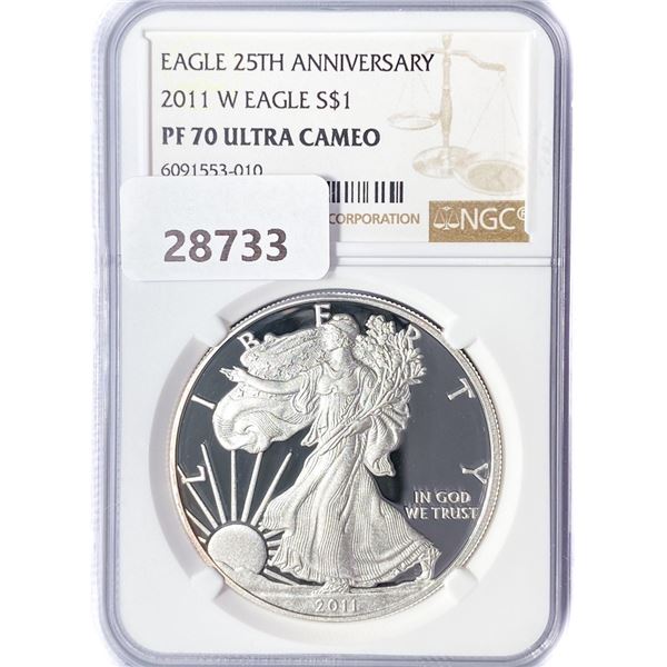 2011-W American Silver Eagle NGC PF70 UC