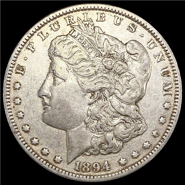 1894-O Morgan Silver Dollar NEARLY UNCIRCULATED