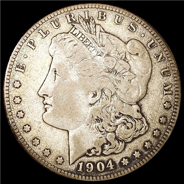 1904-S Morgan Silver Dollar LIGHTLY CIRCULATED