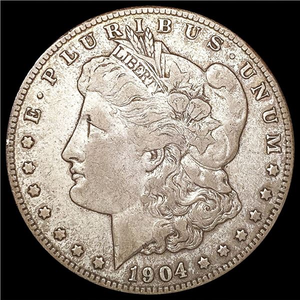 1904-S Morgan Silver Dollar LIGHTLY CIRCULATED
