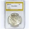 1926-D Silver Peace Dollar PGA MS63