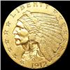 1912 $2.50 Gold Quarter Eagle CLOSELY UNCIRCULATED