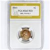 1941 Wheat Cent PGA MS60 RED, DDO, FS-018.3