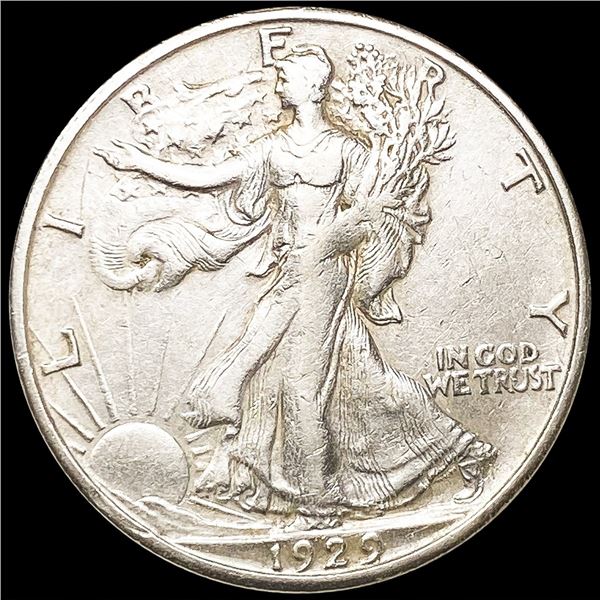 1929-S Walking Liberty Half Dollar LIGHTLY CIRCULA