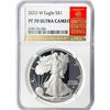 Image 1 : 2023-W American Silver Eagle NGC PF70 UC
