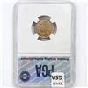 Image 2 : 1860 Indian Head Cent PGA MS65 RB, Pointed Bust