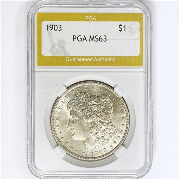 1903 Morgan Silver Dollar PGA MS63