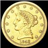 1843-O $2.50 Gold Quarter Eagle NICELY CIRCULATED