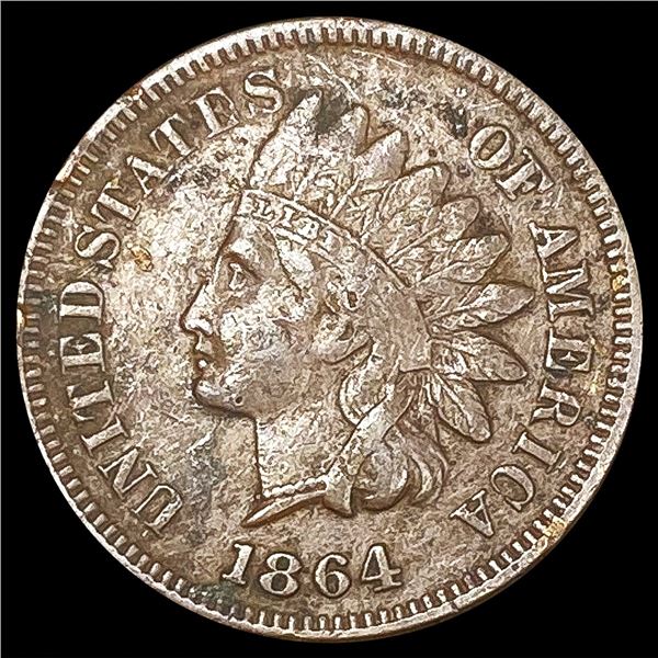 1864 Indian Head Cent LIGHTLY CIRCULATED
