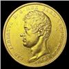 1834 Italy .7465oz Gold 80 Lire UNCIRCULATED