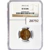 Image 1 : 1911-S Wheat Cent NGC XF45 BN