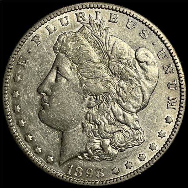 1898-S Morgan Silver Dollar CLOSELY UNCIRCULATED