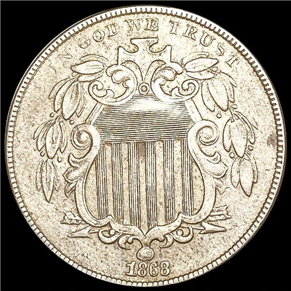 1868 Shield Nickel LIGHTLY CIRCULATED