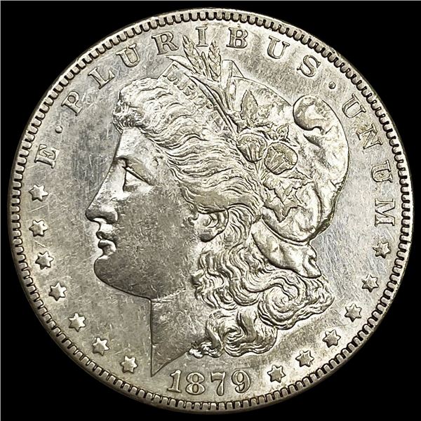 1879-S Rev 78 Morgan Silver Dollar CLOSELY UNCIRCU