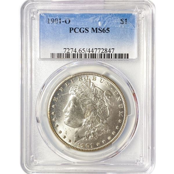 1901-O Morgan Silver Dollar PCGS MS65