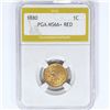 Image 1 : 1880 Indian Head Cent PGA MS66+ RED