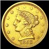 Image 1 : 1853 $2.50 Gold Quarter Eagle CLOSELY UNCIRCULATED