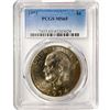 Image 1 : 1974 Eisenhower Silver Dollar PCGS MS65