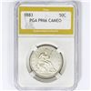 Image 1 : 1883 Seated Liberty Half Dollar PGA PR66 CAMEO