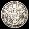 Image 2 : 1915 Barber Half Dollar NICELY CIRCULATED