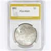 Image 1 : 1882 Morgan Silver Dollar PGA MS65