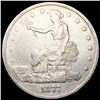 Image 1 : 1877 Silver Trade Dollar ABOUT UNCIRCULATED
