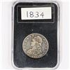 Image 1 : 1834 Capped Bust Half Dollar