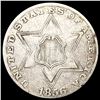 Image 1 : 1856 Silver Three Cent LIGHTLY CIRCULATED