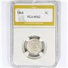 Image 1 : 1868 Shield Nickel PGA MS62
