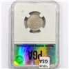 Image 2 : 1868 Shield Nickel PGA MS62