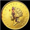 Image 1 : 1854 Rare Gold Dollar CLOSELY UNCIRCULATED
