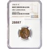 Image 1 : 1926-D Wheat Cent NGC MS63 BN, Lamination