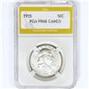 Image 1 : 1955 Franklin Half Dollar PGA PR68 CAMEO