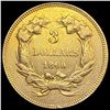 Image 2 : 1860 $3 Gold Piece CLOSELY UNCIRCULATED