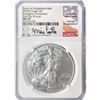 Image 1 : 2020(P) ASE Castle Signed NGC MS70 1st Day