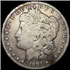Image 1 : 1881-CC Morgan Silver Dollar NICELY CIRCULATED