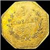 Image 2 : 1870 Round California Gold Half Dollar HIGH GRADE