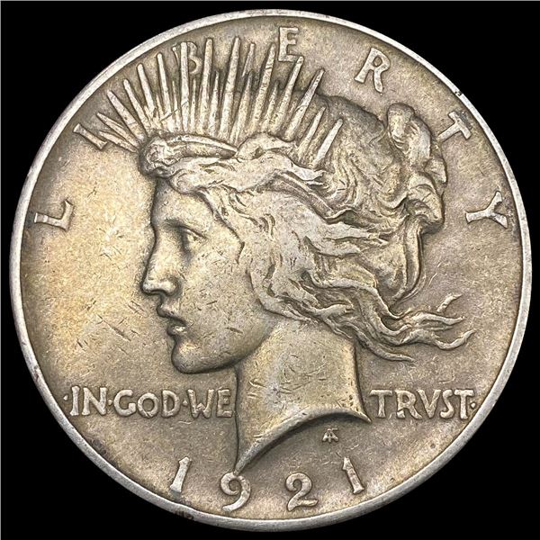 1921 Silver Peace Dollar LIGHTLY CIRCULATED