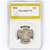 Image 1 : 1920 Standing Liberty Quarter PGA MS65 FH